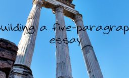 Building a five-paragraph essay